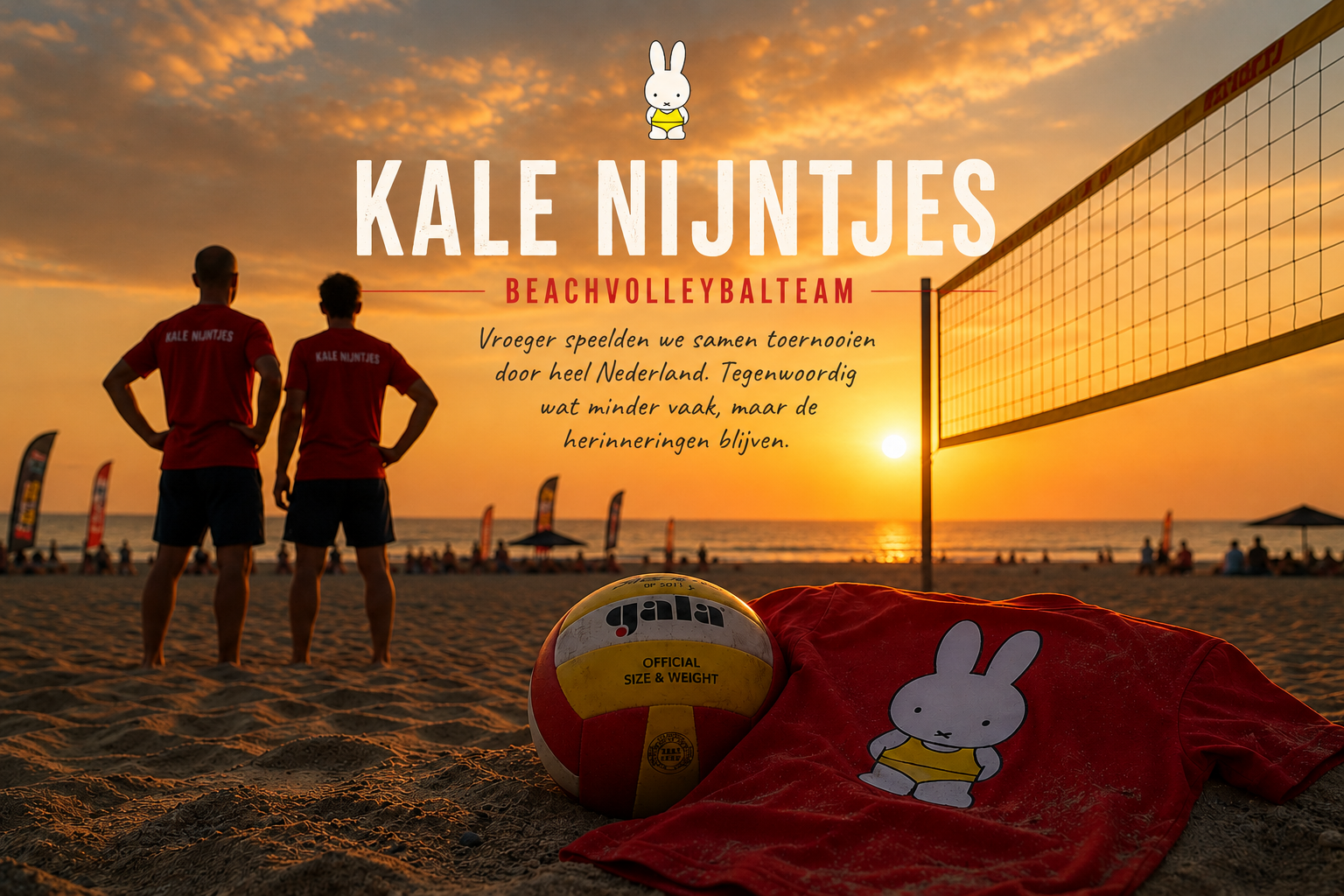 Kale Nijntjes beachvolleybalteam